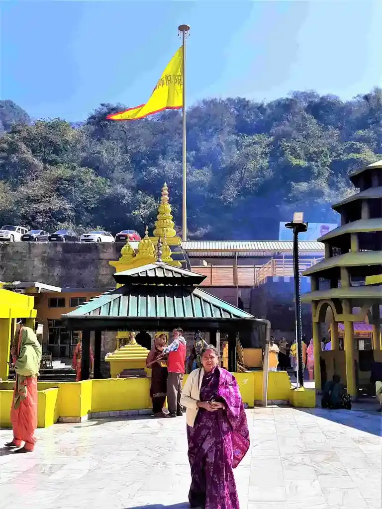 Spiritual travel moment